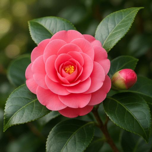 Camelia japonica (Camelia)