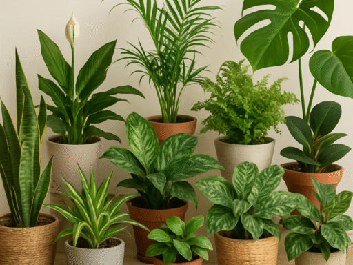 Top 10 luchtzuiverende kamerplanten