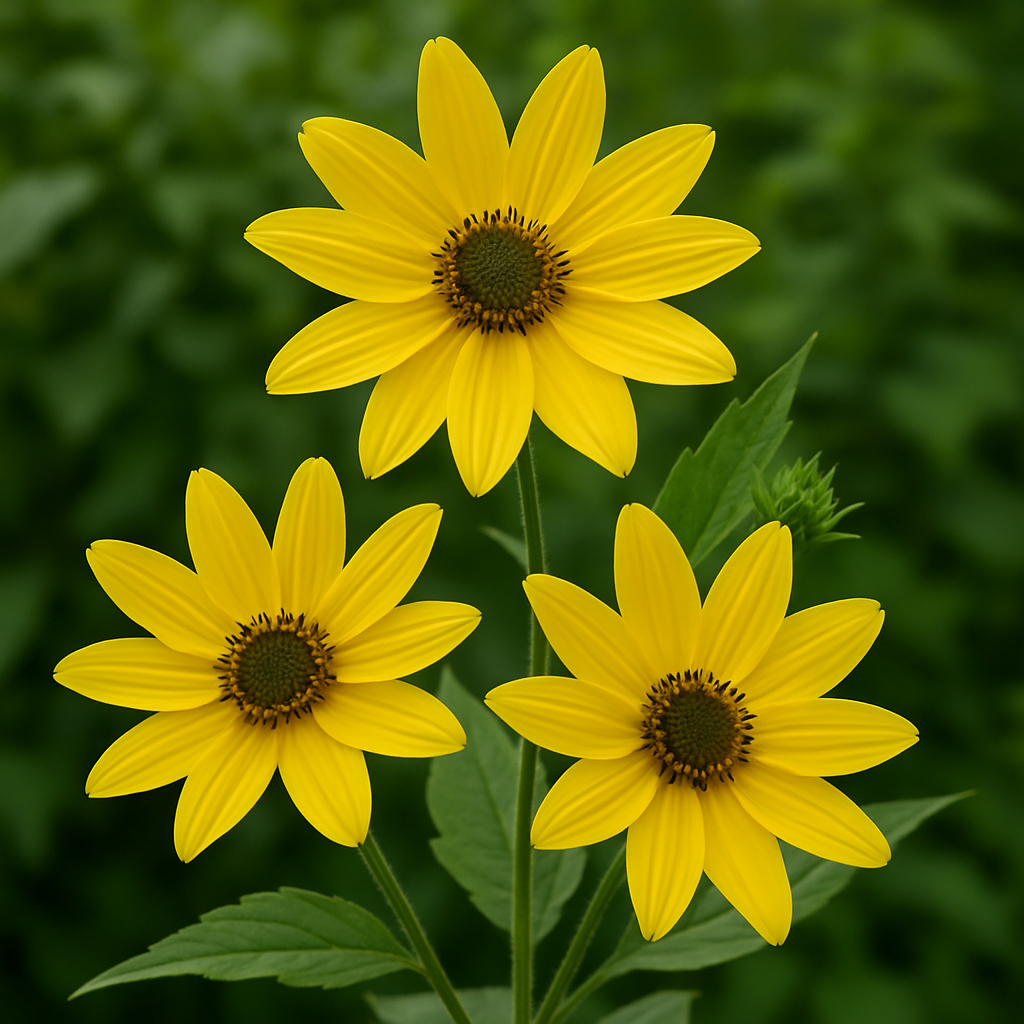 Vaste zonnebloem (Helianthus decapetalus)